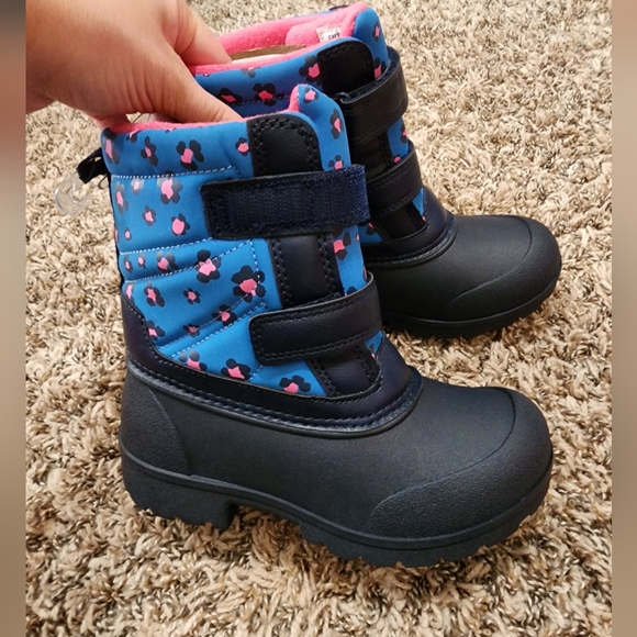 Toddler Leopard Snow Boots - Picture 9 of 12